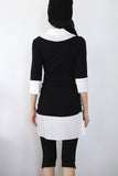 Timmy pleated collar one piece