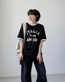 Viva Crop Ringer T-Shirt