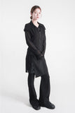 ZIP SLIT BLOUSE