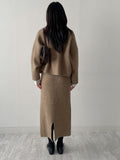 [SET] London Knit Cardigan Two-Piece