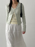 Layered Tiered Flare Long Skirt