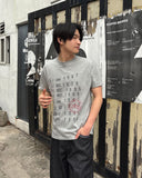Time crop short-sleeve t-shirt