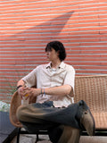 Sage Linen Half Shirt