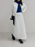 Coco Padded High Waist Long Skirt