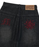 BERMUDA CARGO DENIM SHORT