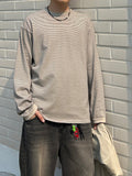 Pigment Slim Line Stripe Long Sleeve