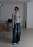 STRING CURVED JEAN