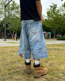 Uni Old Jean Bermuda Pants