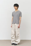 Sandy Herringbone Cargo Pants