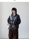 Colin Lettering Hood Zip-Up
