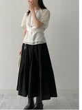 Fiona See-through Round Neck Blouse