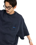Washed Embroidered Pocket Tee