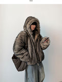 Balian Wolf Fur Jacket