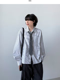 Deo Stripe Crop Shirt