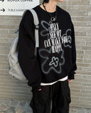Spray brushed sweatshirt