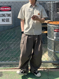 Oxford Balloon Cargo Pants