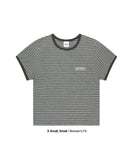BASIC LOGO STRIPE RINGER TEE