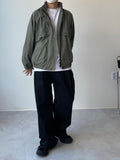 Two Pleat Black Denim
