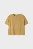 Debon Cropped Striped Top