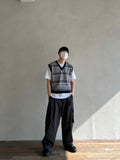 Jacquard V Knit Vest