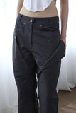 Stack Button Pants