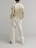 [unisex] Brushed cargo wide training pants