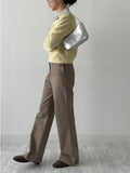 Record Semi Bootcut Cotton Pants