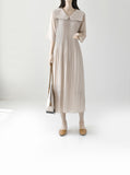 Romel Chiffon Pleated One Piece