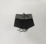 Cutina Low-Waist Knit Shorts