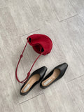 Almond Square Flat Shoes