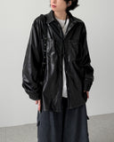Coober Stitch Leather Shirt