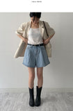 Momo Square Neck Knit Sleeveless