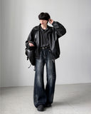Cynical Crop Leather Jacket
