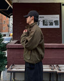 Claph Belt Crop Bomber Jacket