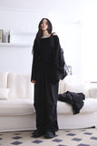 Modern Unbalance Shoulder Knit