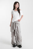 KEYHOLE TWIN SET TOP