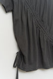(W) Contra Slash Shirring Top