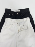 291 Cotton High-Waisted Wide Pants