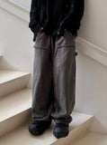 Cut-off Dekki Carpenter Cotton Pants