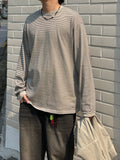 Pigment Slim Line Stripe Long Sleeve