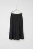 (W) Nut Maxi Striped Skirt
