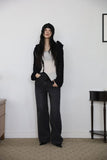 Hood Boucle Two-Way Zip-Up