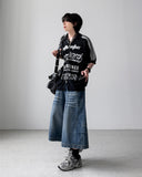 Assemble Collar Knit Zip-up