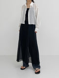 See-Through Sleeveless Long One Piece