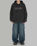 Border pocket balloon jeans