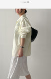 Posty Poplin Cotton Over Fit Shirt