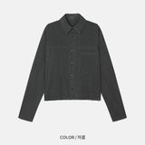 Clo Cut-off Pigment Shirt