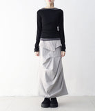 Charlotte Color Matching Off-Layered T-shirt