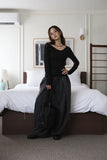 North Pig Pintuck Wide Pants