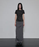Asymmetrical Draped T-Shirt
